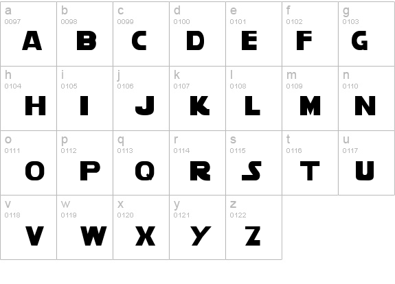 StarVader details - Free Fonts at FontZone.net