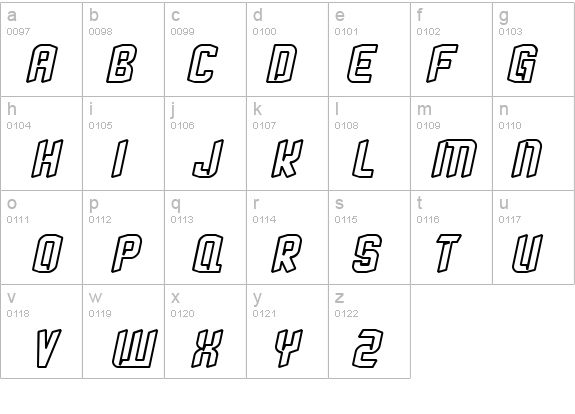 StrangePhenomena outlined details - Free Fonts at FontZone.net