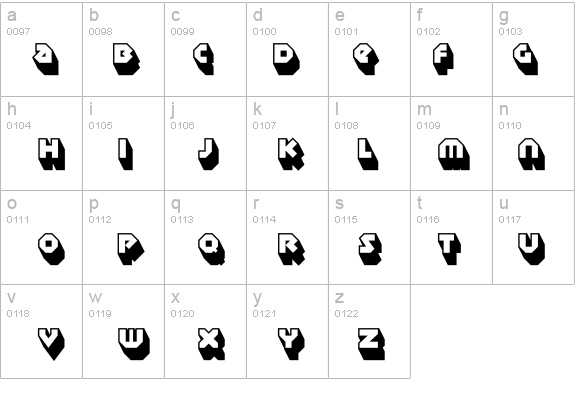 Sudbury Basin 3D details - Free Fonts at FontZone.net