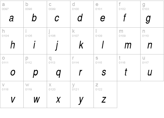 SwitzerlandNarrow Italic details - Free Fonts at FontZone.net