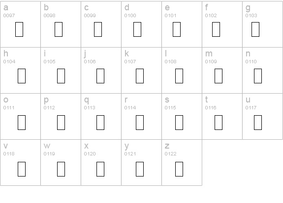 Symbols Normal details - Free Fonts at FontZone.net