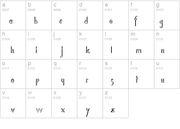 Tablet-Hollow-Condensed Normal details - Free Fonts at FontZone.net