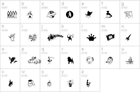 TackODing details - Free Fonts at FontZone.net