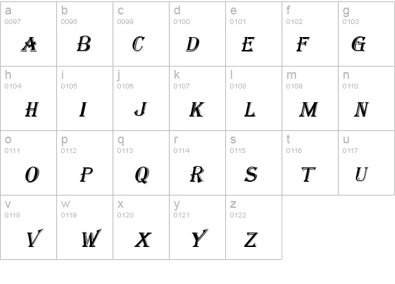 Tangiers Italic details - Free Fonts at FontZone.net