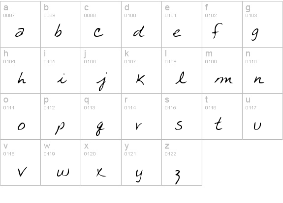 TanyasHand Regular details - Free Fonts at FontZone.net