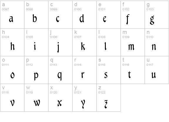 TarragonEF details - Free Fonts at FontZone.net