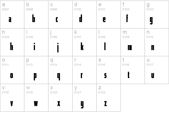 Tasse-BlackCompressed details - Free Fonts at FontZone.net