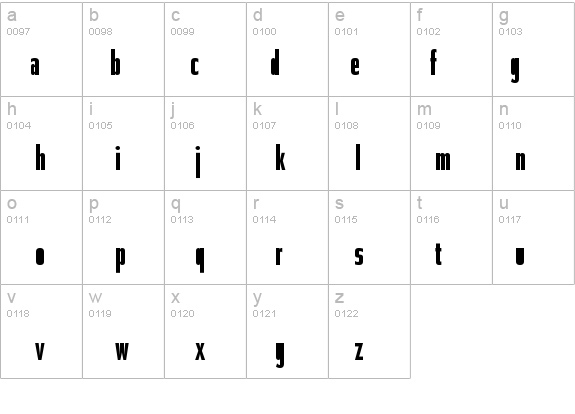 Tasse-MediumCondensed details - Free Fonts at FontZone.net
