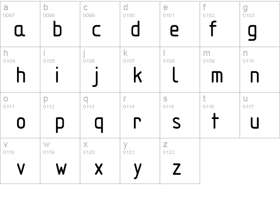 TechnicznaPomocRound details - Free Fonts at FontZone.net