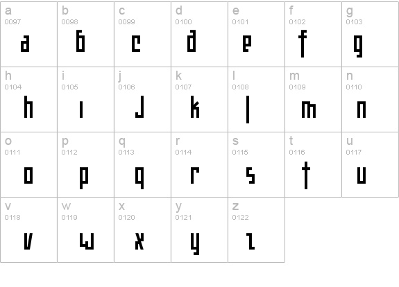 Teknobe details - Free Fonts at FontZone.net