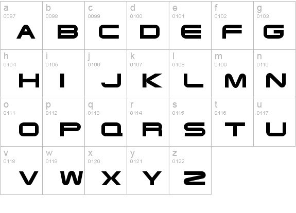 Terminator Cyr Semi-expanded Bold details - Free Fonts at FontZone.net