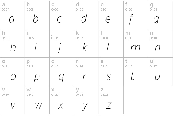 TFForever-ExtraLightItalic details - Free Fonts at FontZone.net