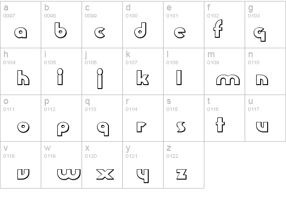 TFRoux-ShadedOne details - Free Fonts at FontZone.net