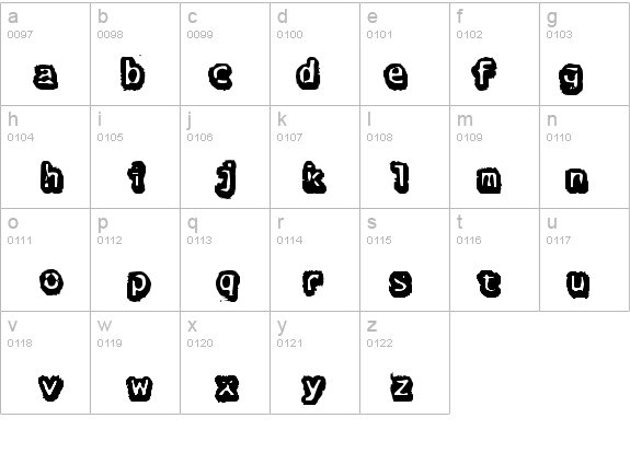 there goes the neighborhood details - Free Fonts at FontZone.net
