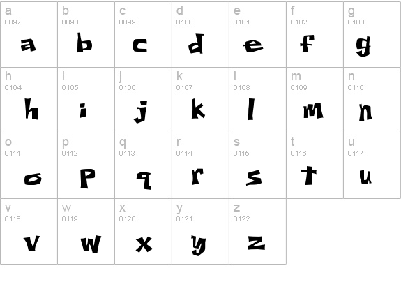 Thud details - Free Fonts at FontZone.net