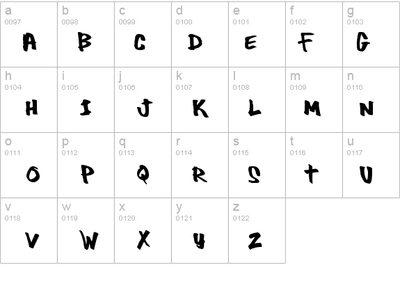 Thug details - Free Fonts at FontZone.net