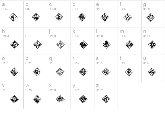 Tiles details - Free Fonts at FontZone.net