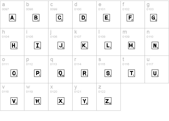 Tilez details - Free Fonts at FontZone.net