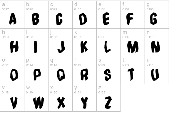 Timebomb details - Free Fonts at FontZone.net