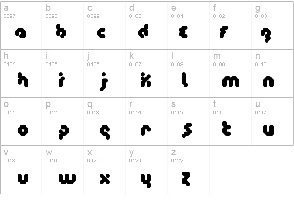 Timecode details - Free Fonts at FontZone.net