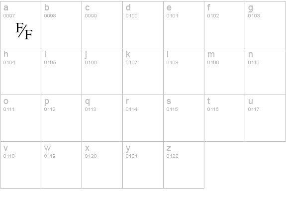 TimeFraction-E details - Free Fonts at FontZone.net