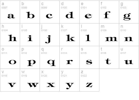 Timpani-Bold Ex details - Free Fonts at FontZone.net
