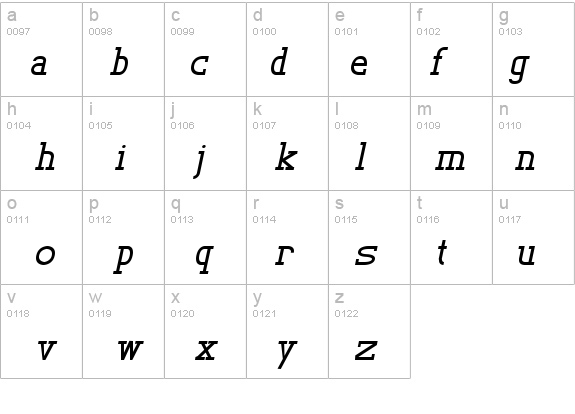 TL Serif Italic details - Free Fonts at FontZone.net
