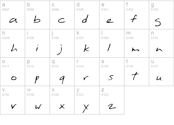 TobysHand Regular details - Free Fonts at FontZone.net