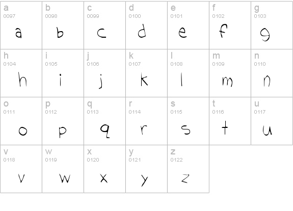 Tom's Handwriting details - Free Fonts at FontZone.net