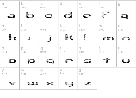 Tonik BRK details - Free Fonts at FontZone.net