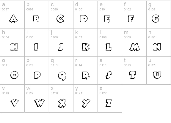 Tooney Noodle NF details - Free Fonts at FontZone.net