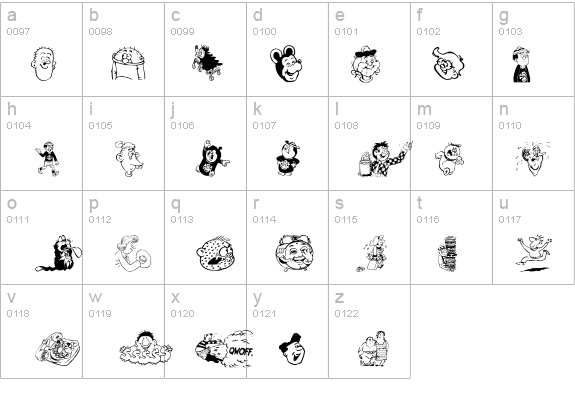 Toons One details - Free Fonts at FontZone.net