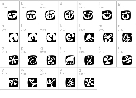 TotalFloral details - Free Fonts at FontZone.net