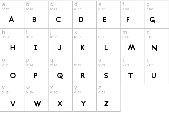 Transmetals Normal details - Free Fonts at FontZone.net