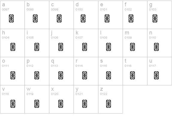 Transponder Grid AOE details - Free Fonts at FontZone.net