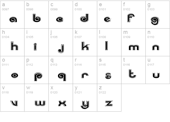 Trenz details - Free Fonts at FontZone.net