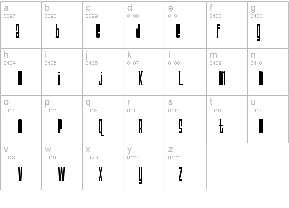 Triac 71 details - Free Fonts at FontZone.net