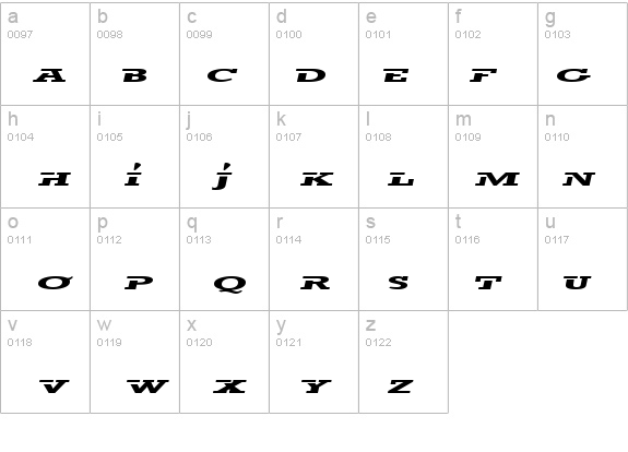 trigan Italic details - Free Fonts at FontZone.net