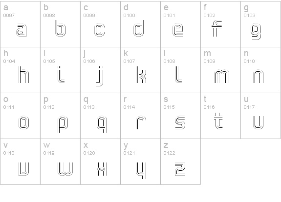 Trisect Thin details - Free Fonts at FontZone.net