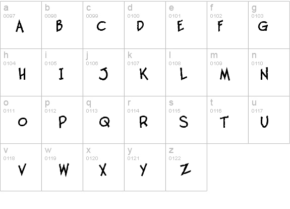 Twelve Ton Fishstick details - Free Fonts at FontZone.net