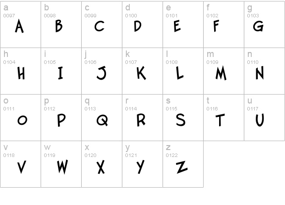 Twelve Ton Goldfish details - Free Fonts at FontZone.net