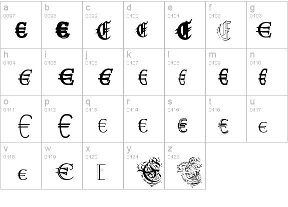 Ubiqita_Europa details - Free Fonts at FontZone.net