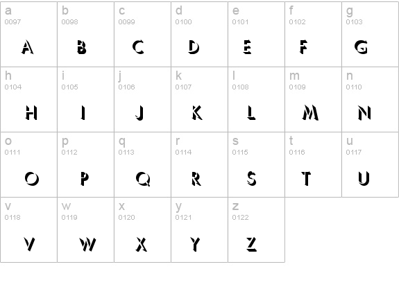 UltraShadow details - Free Fonts at FontZone.net