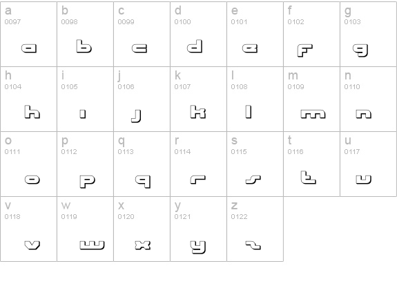 uni-sol outline details - Free Fonts at FontZone.net