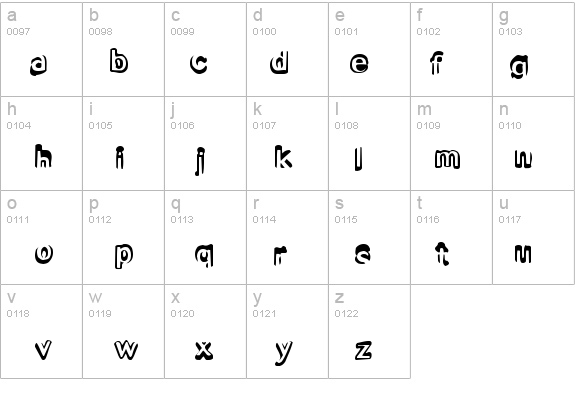 Unsight details - Free Fonts at FontZone.net