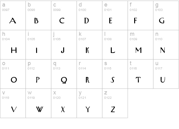 Upper West Side details - Free Fonts at FontZone.net