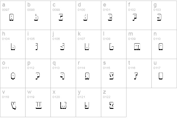 URAL 3d details - Free Fonts at FontZone.net