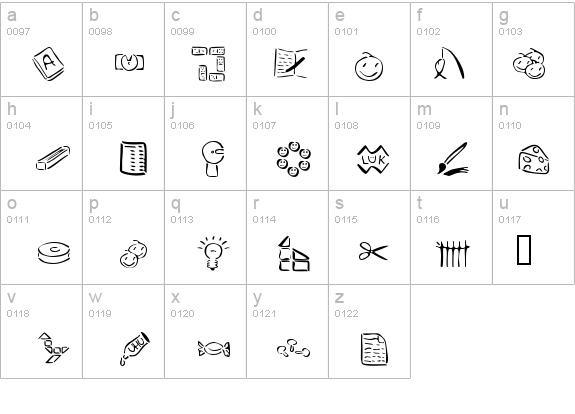 VeenPikto details - Free Fonts at FontZone.net