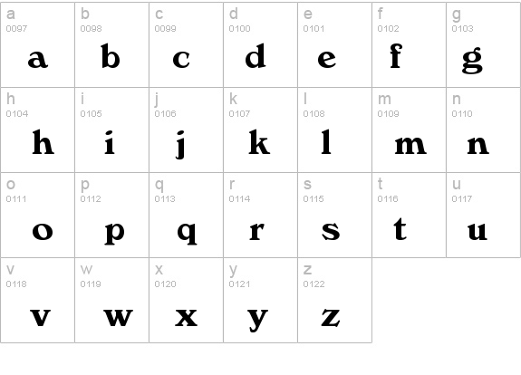 Verona-DemiBold details - Free Fonts at FontZone.net