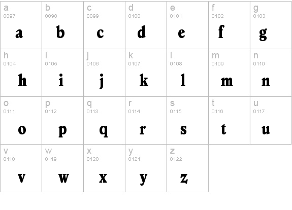 VeroneseExtraBoldCondensed details - Free Fonts at FontZone.net